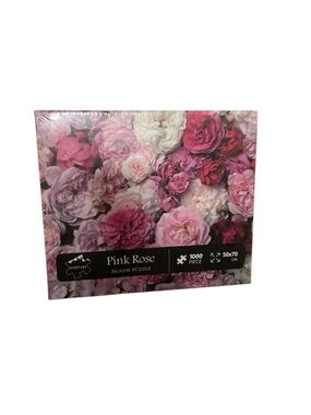 Pickforu Pink Rose Jigsaw Puzzle